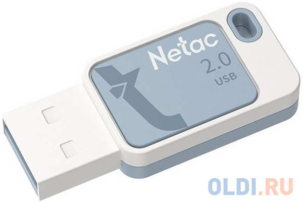 Флеш Диск Netac UA31 16Gb, USB2.0, голубая 4346457114