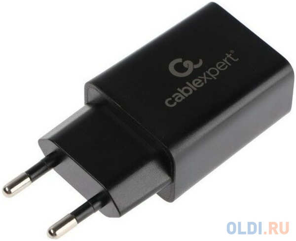 Сетевой адаптер Cablexpert MP3A-PC-21 1A USB черный 4346457621