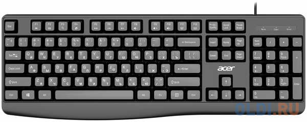 Клавиатура Acer OKW301 черный USB (ZL.KBDCC.01A) 4346458277