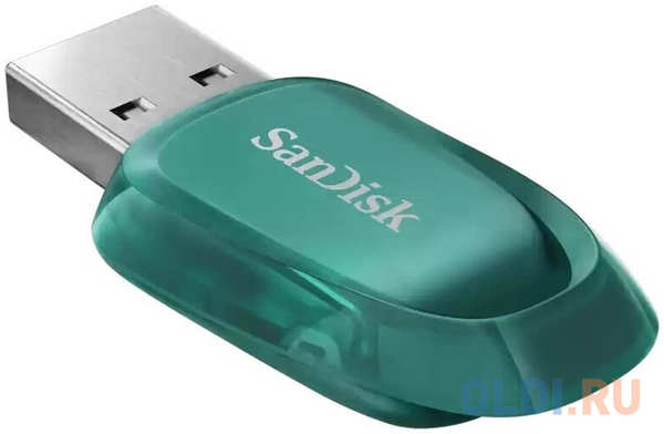 Флеш накопитель 128GB SanDisk CZ96 Ultra Eco, USB 3.2, Blue-Green 4346458612