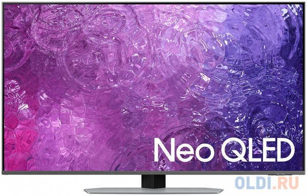 Телевизор QLED Samsung 50″ QE50QN90CAUXCE Series 9 серебристый 4K Ultra HD 120Hz DVB-T2 DVB-C DVB-S2 USB WiFi Smart TV (RUS) 4346458739