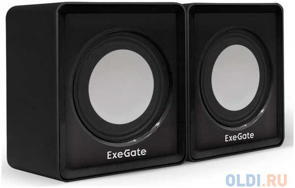 Exegate EX287057RUS Акустическая система 2.0 ExeGate Disco 140 (питание USB, 2х3Вт (6Вт RMS), 100-20000Гц, )