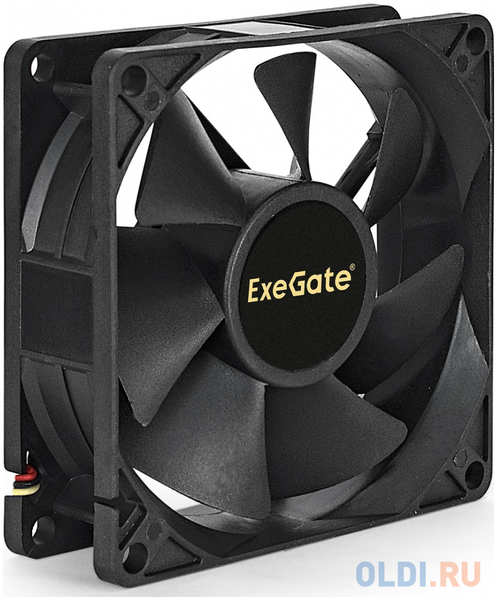 Exegate EX283382RUS Вентилятор ExeGate ExtraPower EP08025SM, 80x80x25 мм, Sleeve bearing (подшипник скольжения), Molex, 2400RPM, 25dBA 4346459523