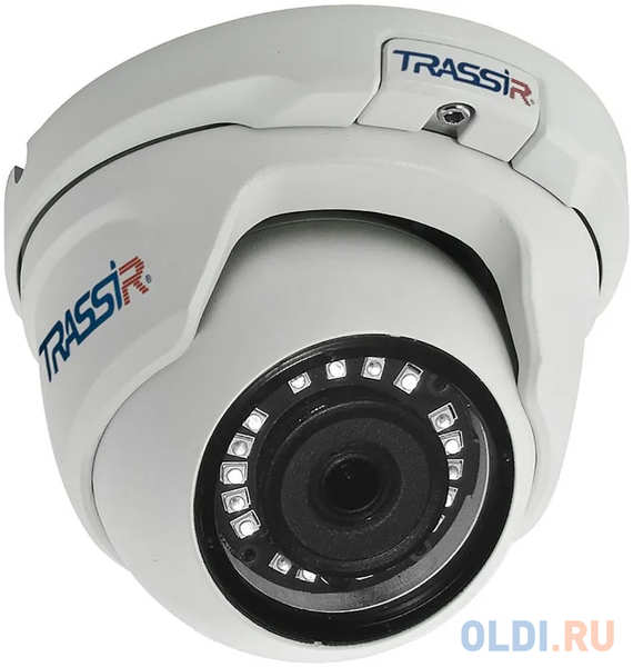 Камера IP Trassir TR-D2S5-noPoE v2 CMOS 1/2.9″ 3.6 мм 1920 x 1080 Н.265 H.264 H.264+ H.265+ RJ-45 LAN белый 4346460197