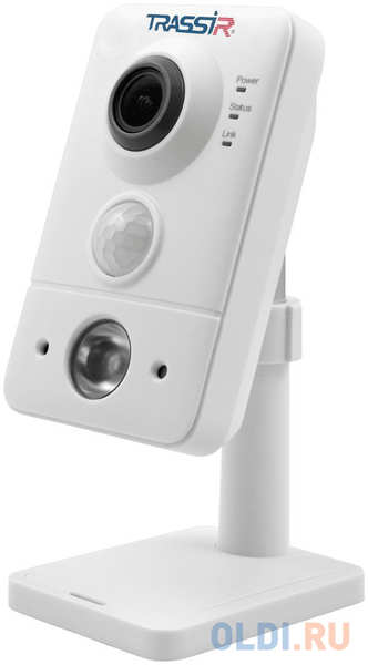 Камера видеонаблюдения IP Trassir TR-D7121IR1 v6 2.8-2.8мм цв. корп.:белый 4346460853