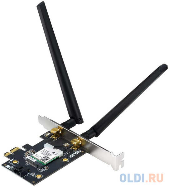 ASUS PCE-AX1800 //WIFI 802.11ax, 2402 + 574Mbpsб PCI-E Adapter, 2 антенны; 90IG07A0-MO0B00 4346460866