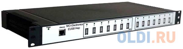 Nio-Electronics Сетевой USB концентратор, 14 внешних портов 4346461969