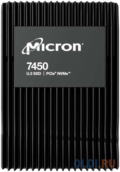 Micron SSD 7450 PRO, 1920GB, U.3(2.5″ 15mm), NVMe, PCIe 4.0 x4, 3D TLC, R/W 6800/2700MB/s, IOPs 800 000/120 000, TBW 3650, DWPD 1 (12 мес.) 4346462099
