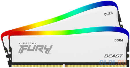 Оперативная память для компьютера Kingston FURY Beast RGB SE DIMM 32Gb DDR4 3600 MHz KF436C18BWAK2/32 KF436C18BWAK2/32