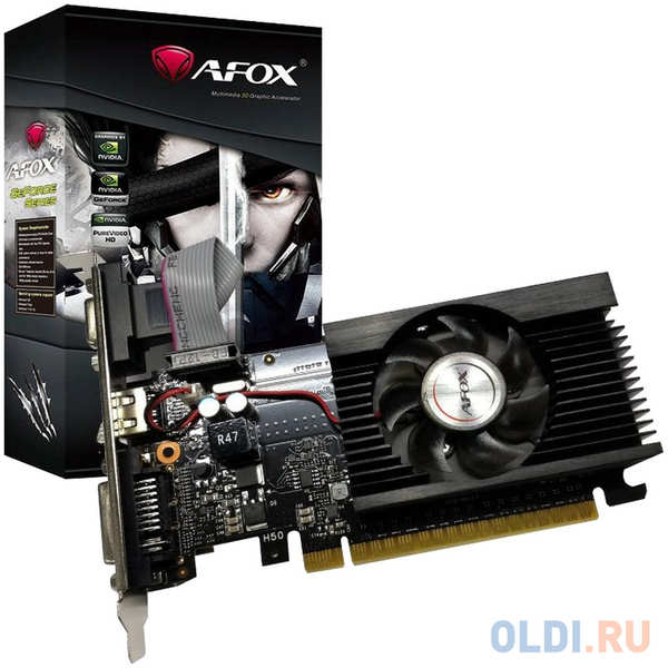 Afox GT710 1GB DDR3 64BIT, LP Single Fan , RTL (GT710 1G DDR3 64BIT, LP Single Fan)RTL (30)