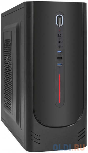 Корпус Miditower ExeGate XP-340U-XP500 (ATX, XP500 с вент. 12см, 1*USB+2*USB3.0, аудио)