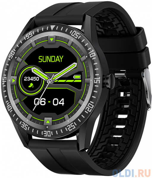 Смарт-часы Digma Smartline F3 1.28″ TFT черный (F3B) 4346462874