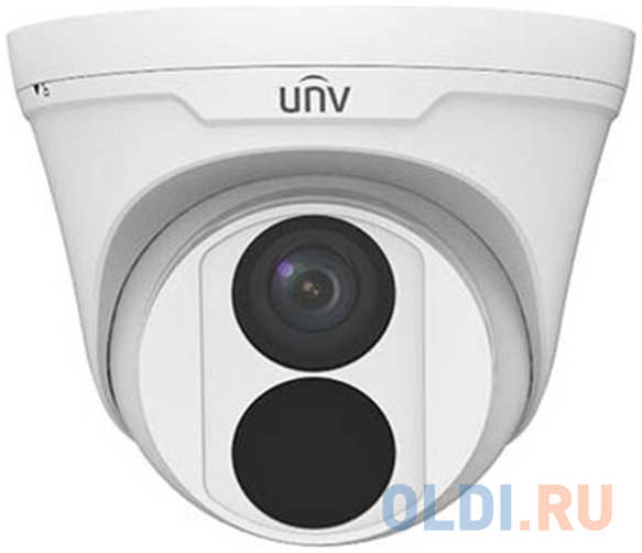 Uniview Видеокамера IP купольная, 1/3″ 4 Мп КМОП @ 30 к/с, ИК-подсветка до 30м., 0.01 Лк @F2.0, объектив 4.0 мм, DWDR, 2D/3D DNR, Ultra 265, H.26