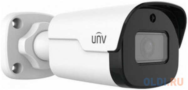 Uniview Видеокамера IP цилиндрическая, 1/2.7″ 4 Мп КМОП @ 30 к/с, ИК-подсветка до 50м., LightHunter 0.003 Лк @F1.6, объектив 2.8 мм, WDR, 2D/3D D