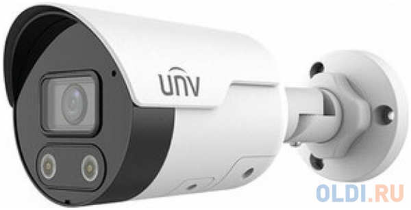 Uniview Видеокамера IP цилиндрическая, 1/2.8″ 2 Мп КМОП @ 30 к/с, ColorHunter, ИК-подсветка и подсветка видимого спектра до 30м., EasyStar 0.003 4346463540