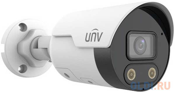 Uniview Видеокамера IP цилиндрическая, 1/2.8″ 2 Мп КМОП @ 30 к/с, ColorHunter, ИК-подсветка и подсветка видимого спектра до 30м., EasyStar 0.003 4346463549
