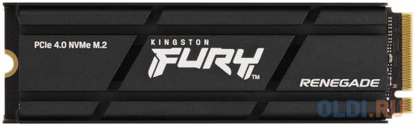 SSD накопитель Kingston Fury Renegade 2 Tb PCI-E 4.0 х4 SFYRDK/2000G 4346463833