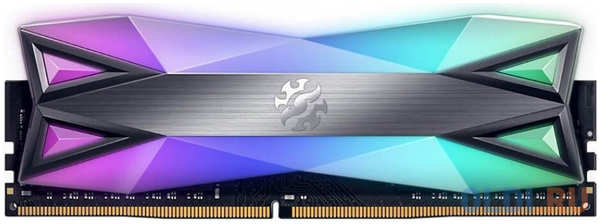 Оперативная память для компьютера ADATA XPG Spectrix D60 RGB DIMM 16Gb DDR4 3600 MHz AX4U360016G18I-ST60
