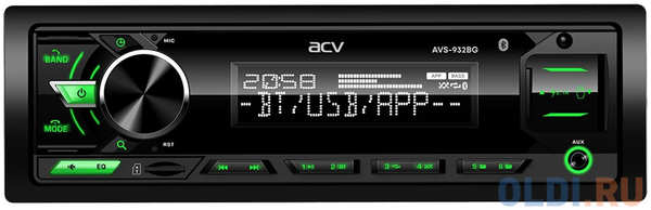 Автомагнитола ACV AVS-932BG 1DIN 4x50Вт