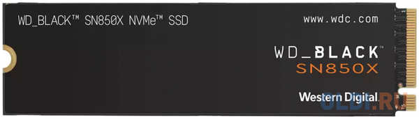 SSD накопитель Western Digital SN850X 1 Tb PCI-E 4.0 х4 WDS100T2X0E 4346464705