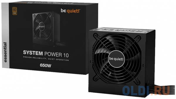 Be quiet! Блок питания Be quiet System Power 10 BN328 650 Вт 4346464828