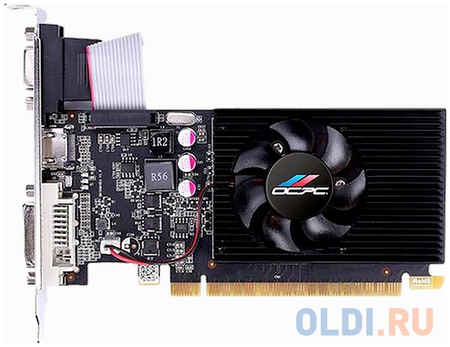 Видеокарта OCPC PCI-E 4.0 OCVNGT730G4 4G NV GT 730 LP 4GB GDDR3 1x VGA, 1x HDMI, 1x DVI (OCVNGT730G4)