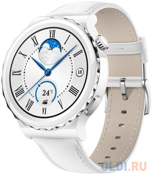 Умные часы GT 3 PRO FRIGGA-B19 WHITE LEATH. HUAWEI 4346466001
