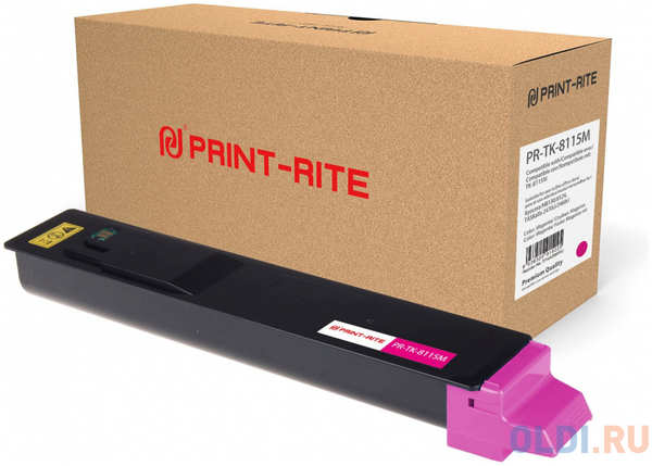 Картридж Print-Rite PR-TK-8115M 6000стр Пурпурный 4346467506