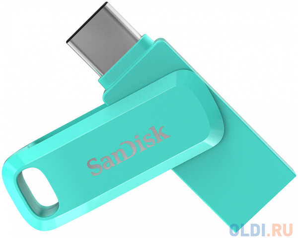 Флешка 256Gb SanDisk Ultra Dual Drive Go USB 3.1 USB Type-C бирюзовый 4346467980