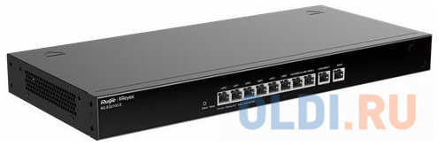 Ruijie Networks Reyee 10-Port Gigabit Cloud Managed Gataway, 10 Gigabit Ethernet connection Ports, support up to 4 WAN ports, Max 200 concurrent users, 1.8Gbps. 4346468003