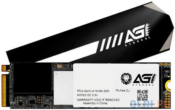 SSD накопитель AGI AI218 2 Tb PCI-E 3.0 x4 4346468453