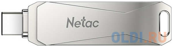Флешка 512Gb Netac U782C USB 3.0 USB Type-C серебристый NT03U782C-512G-30PN 4346469126
