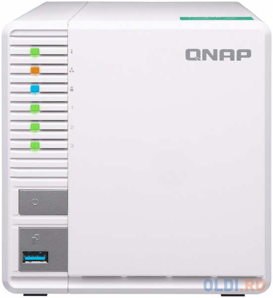 Сетевое хранилище NAS Qnap Original TS-364-8G 3-bay настольный Celeron N5095 4346470721