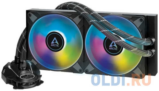 Arctic Liquid Freezer II-280 A-RGB Black Arctic Cooling Multi Compatible All-In-One CPU Water Cooler 4346471479