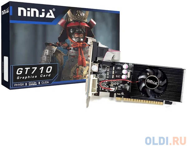 Ninja GT710 2GB 64bit DDR3 DVI HDMI CRT PCIE 4346473053