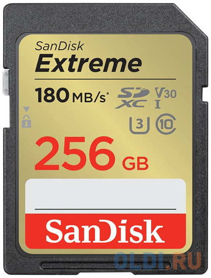 Карта памяти SD XC 256 ГбGb SanDisk Extreme 4346473606