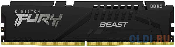 Оперативная память для компьютера Kingston Fury Beast DIMM 32Gb DDR5 6000 MHz KF560C36BBE-32 4346473690