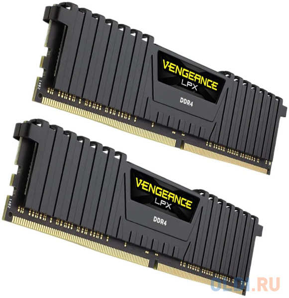 Оперативная память для компьютера Corsair Vengeance LPX DIMM 8Gb DDR4 3200 MHz CMK8GX4M1E3200C16 4346474975