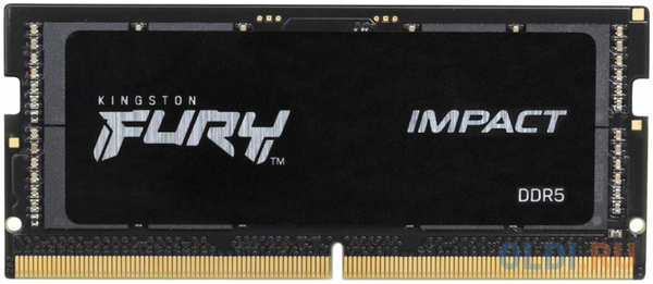 Оперативная память для ноутбука Kingston FURY Impact SO-DIMM 32Gb DDR5 4800 MHz KF548S38IB-32 4346476158