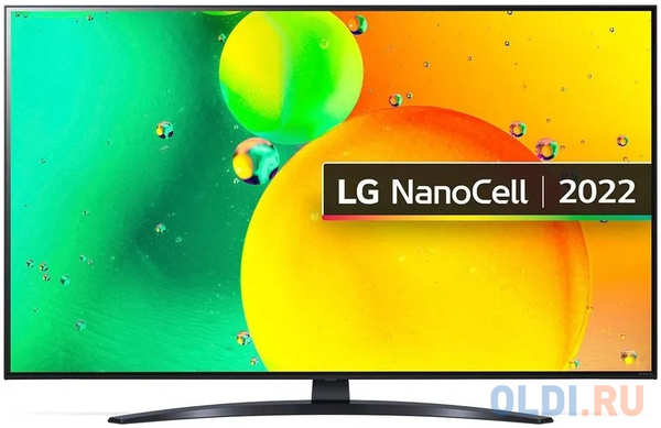 Телевизор LG 65NANO766QA.ARUB 65″ LED 4K Ultra HD 4346478033