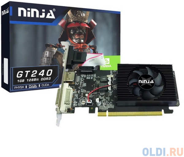 Ninja GT240 PCIE (96SP) 1G 128BIT DDR3 (DVI/HDMI/CRT) 4346479522