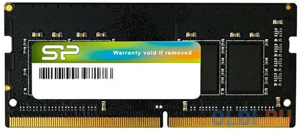 Память DDR4 16Gb 2666MHz Silicon Power SP016GBSFU266B02 RTL PC4-21300 CL19 SO-DIMM 260-pin 1.2В dual rank 4346481250