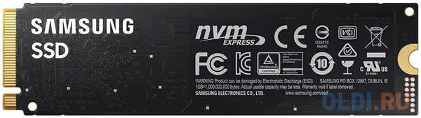 Накопитель SSD Samsung 256Gb PM9A1 PCI-E 4.0 NVMe M.2 2280 OEM (MZVL2256HCHQ-00B00) 4346482985