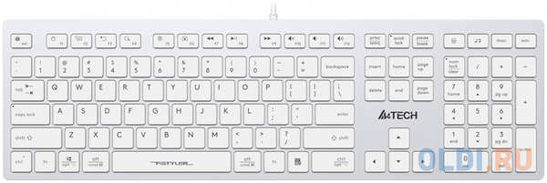 Клавиатура A4TECH Fstyler FX50 White USB 4346483189