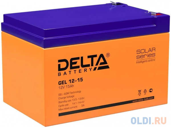 Аккумуляторная батарея Delta GEL 12-15 (803435)