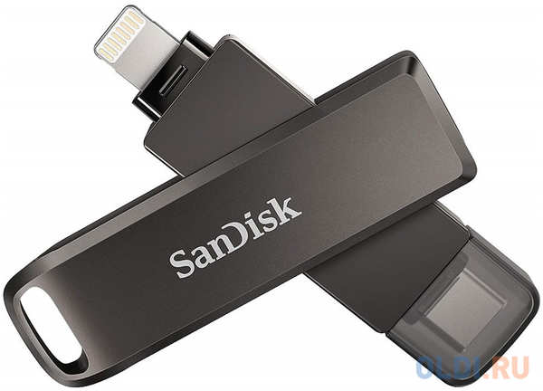 Флеш накопитель 64GB SanDisk iXpand Luxe Type-C/Lightning 4346483265