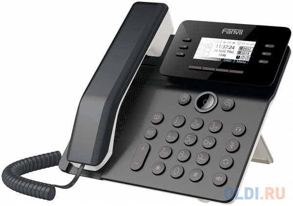 Телефон IP Fanvil V62 черный 4346483493
