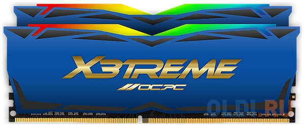 Оперативная память для компьютера OCPC X3 RGB DIMM 16Gb DDR4 3600 MHz MMX3A2K16GD436C18BU