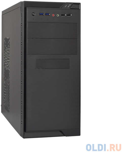 Корпус Minitower ExeGate MA-372UX-UN600 (mATX, БП UN600 с вент. 12см, 2*USB+2*USB3.0, аудио, )
