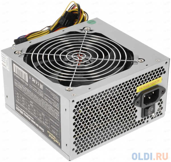 Блок питания 450W ExeGate UNS450 (ATX, PC, 12cm fan, 24pin, 4pin, PCIe, 3xSATA, 2xIDE, FDD, кабель 220V в комплекте)